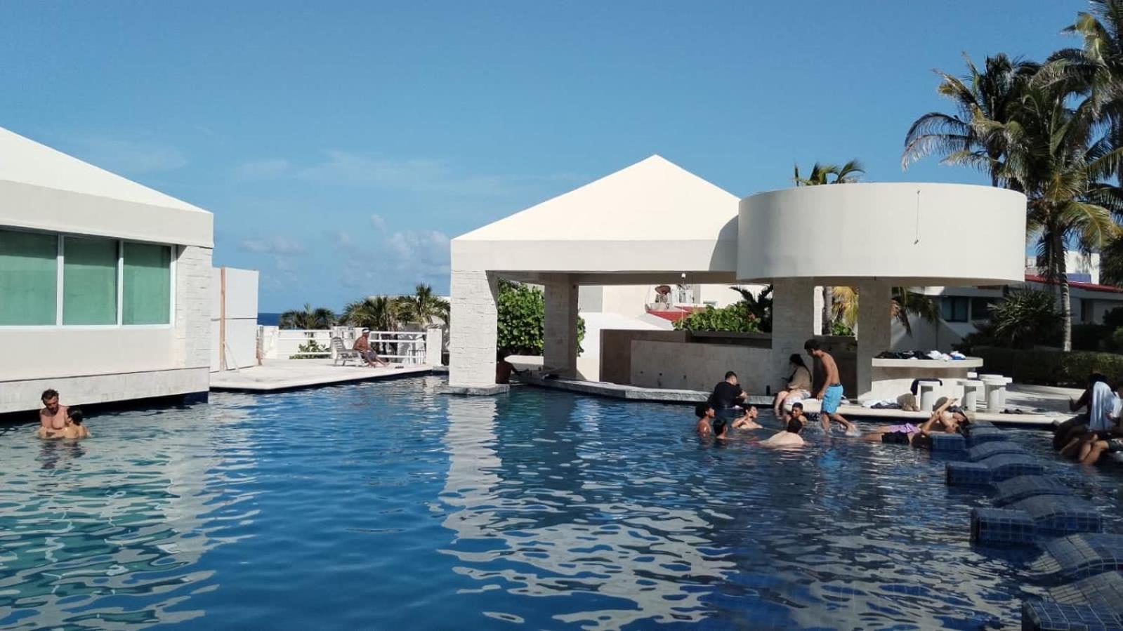 Beachaccess Hotelzone 3705 Cancún Exterior foto